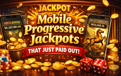 Mobile Progressive Jackpots That Have Recently Paid Out